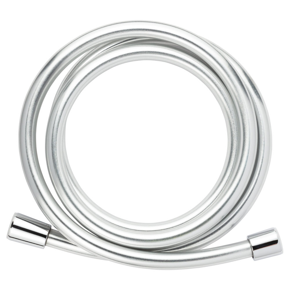 Corso Шланг для душа ½" ПВХ 3-х слойный с подшипником серебристый 175см CORSO XB-0136 (9691612) Київ - фото 1