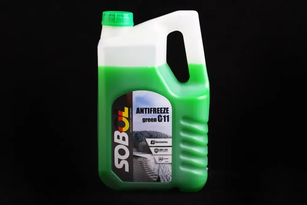 Вода охолоджуюча антифриз зелений -30° Sobol 4.95 кг Вінниця - фото 1