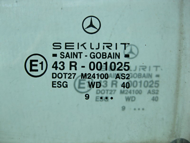 Mercedes-Benz  A2107300118 43R001025 Скло зелене задніх лівих дверей E-Class W210 Одесса - изображение 2