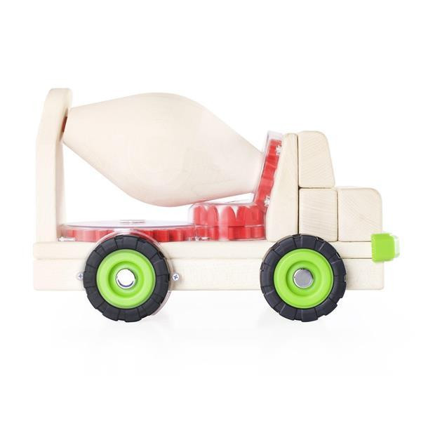 Большая машинка Guidecraft Block Science Trucks Бетоновоз деревянный 38 см (G7530) Харьков - изображение 7