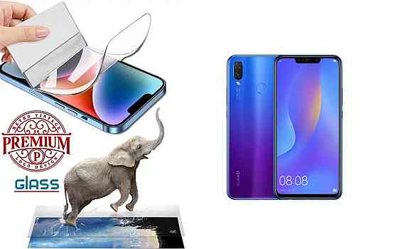 Полиуретановая пленка Huawei P smart Plus, plus 2019, Premium, толщина 0,2 мм Киев