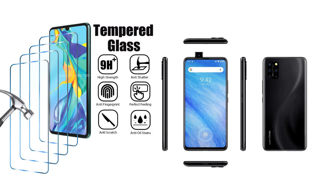 Захисне скло ArmorGlass для UMIDIGI Bison GT2 5G, GT2 Pro  – стійке до подряпин та ударів Київ - фото 1