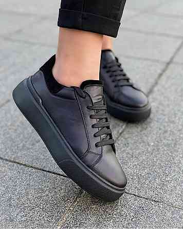 EMELI Кросівки жіночі EMELI 2117 чорні (весна-осінь, шкіра натуральна) (4126) Коломия