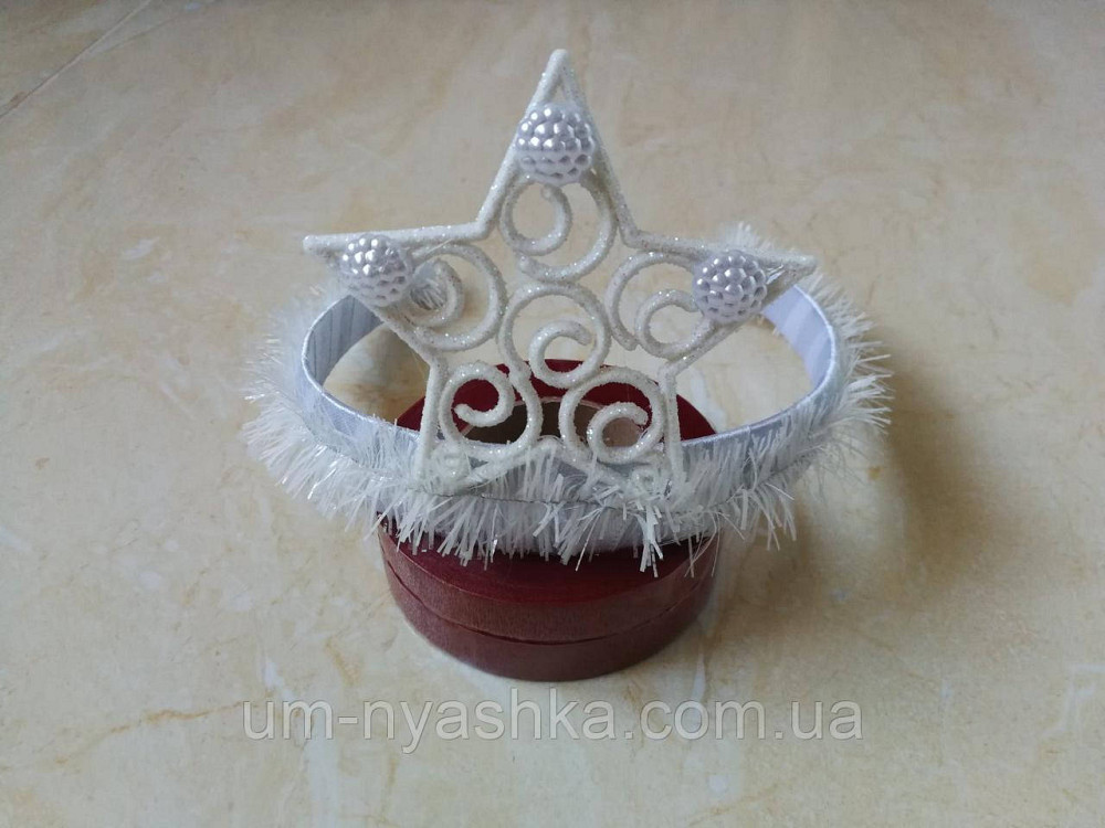 Обруч ободок Снежинка Звездочка Кривой Рог - изображение 4