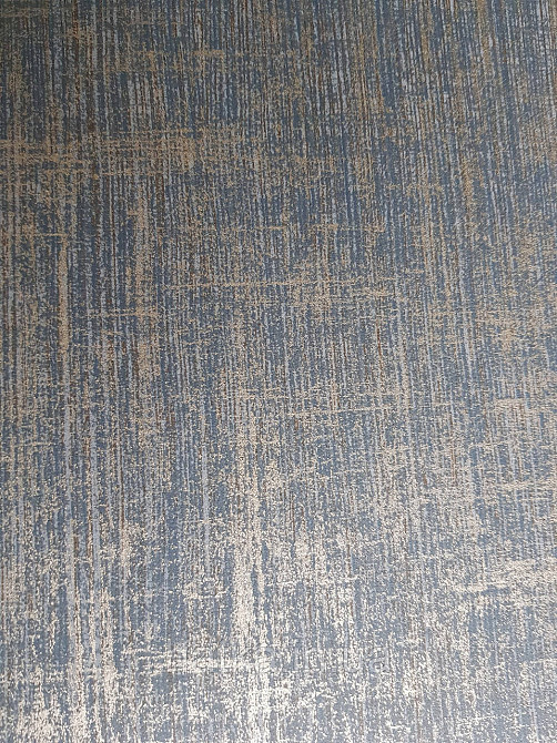 Шпалери вінілові на флізелін AS creation Geo Effect 0.53х10 однотон ефект потертості сині золотисті 38596-2 Київ - фото 2