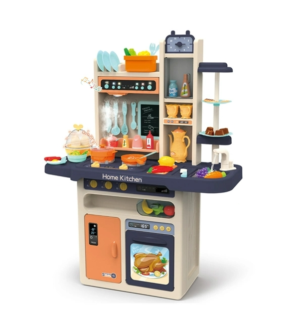 Кухня ігрова Limo Toy з водою паром світлом звуками 65 предметів Кремова (889-161) Чернігів - фото 1