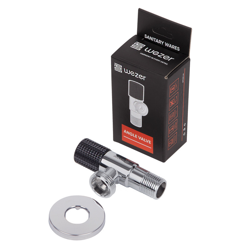 SOL22B-17-BLACK кран приладовий 1/2