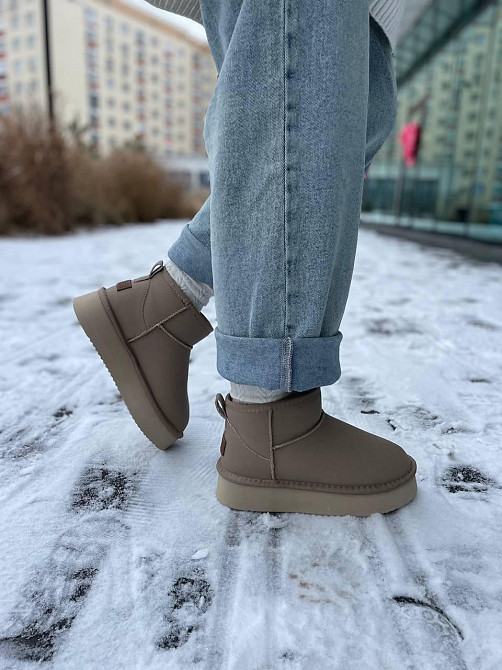 ITTS Угги жіночі ITTS A801-C капучіно (зима, шкіра натуральна) (5737) 40 Коломия - фото 4
