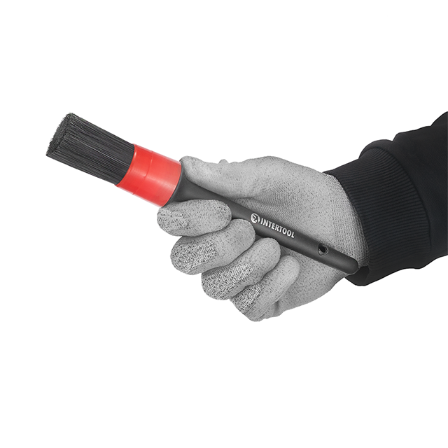 Набір кистей, 5 шт., для детейлінгу і хімчистки INTERTOOL AT-0100 Київ - фото 5