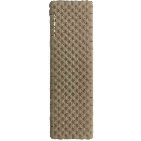 Матрас надувной одноместный UL Naturehike CNK2450WS012, 186*64, коричневый Ровно