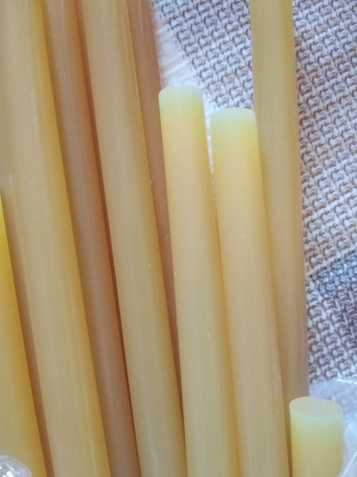 Термоклей (Тайвань) диам.-11мм, длина 254мм, цвет дерева (1кг) Полтава - изображение 1