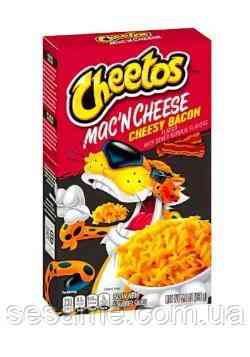 Макароны с сыром Mac'N Cheese CHEESY BACON CHEETOS 168 г (США) Харьков