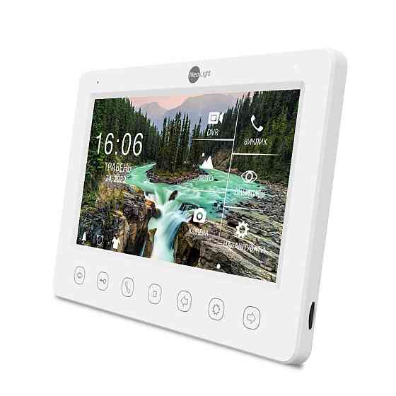 Комплект видеодомофона NeoLight KAPPA+ HD и панель вызова SOLO FHD Graphite Киев