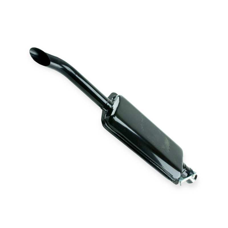 Глушитель короткий (930 мм) чёрный (Польша) МТЗ Мукачево - изображение 1