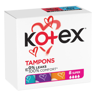 Тампоны Kotex Super 8 шт. (5029053534541) Винница - изображение 2