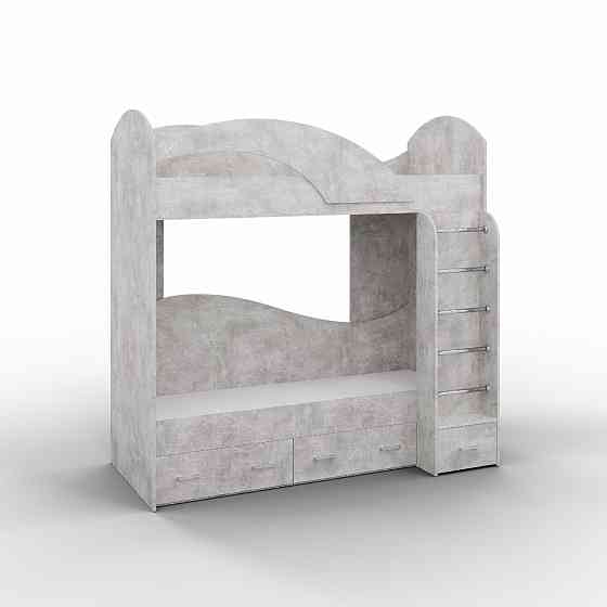 Кровать двухэтажная, Бетон, 2040х1000х2000 Львов