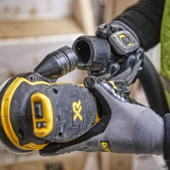 Професійна шліфмашина ексцентрикова акумуляторна безщіткова DeWALT DCW210N : без АКБ, платформа 125мм Київ