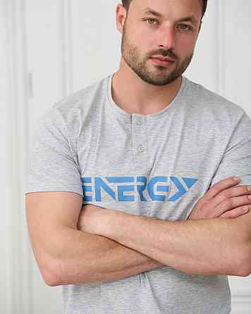 Чоловіча піжама зі штанами в карту — Energy Tom John 93463 L Київ