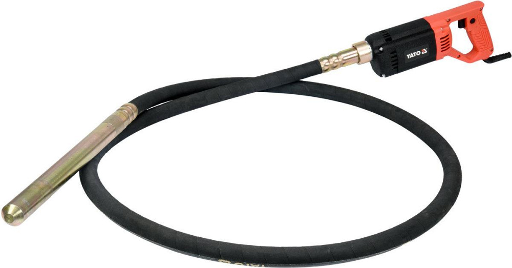 Вібратор для укладання бетону мережевий YATO : 1200 Вт, з булавою l= 3 м, Ø= 35 мм [1/20] Одесса - изображение 1