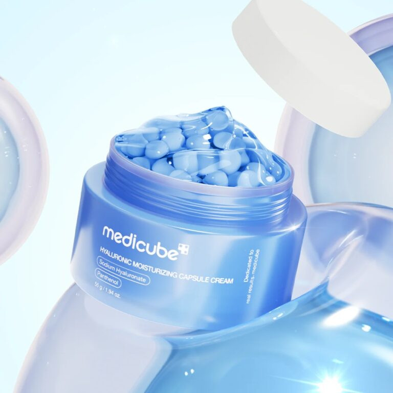 Увлажняющий капсульный крем с гиалуроновой кислотой Hyaluronic Moisturizing Capsule Cream Medicube 55 г Киев - изображение 3