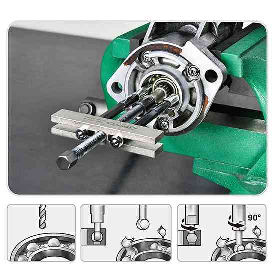 Знімач підшипників універсальний 10 од. TOPTUL JGAI1005 Одеса