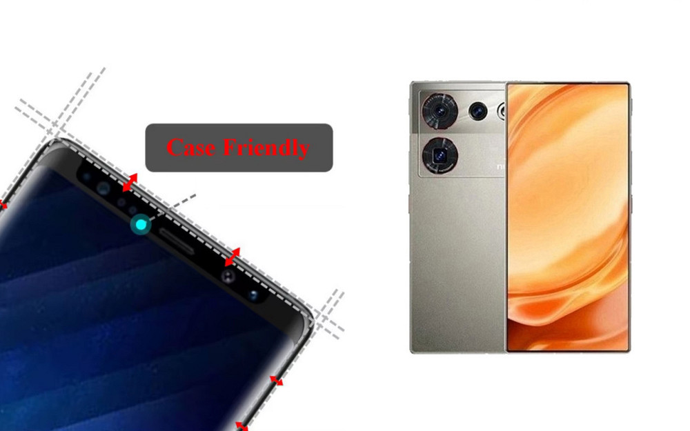 Захисне скло HyperGlass Pro для Nubia Z50 Ultra – максимальна чутливість та захист Київ - фото 4