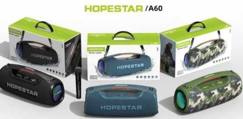 Bluetooth колонка HOPESTAR A60 100W с микрофоном. Харьков - изображение 7