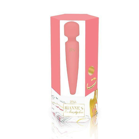 Вібромасажер Rianne S: Bella Mini Wand Coral, 10 режимів роботи, медичний силікон, подарункове паков Sex Aura Київ - фото 5