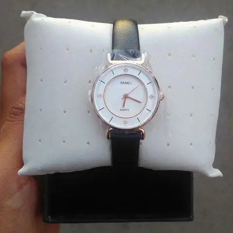 Женские классические часы Skmei 1330 (Золотистый) Винница - изображение 8