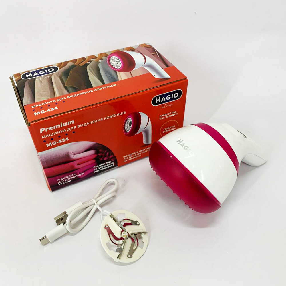 Бритва по ткани от катышек на одежде, Электрический триммер для снятия катышек с одежды BS-18 Львов - изображение 6