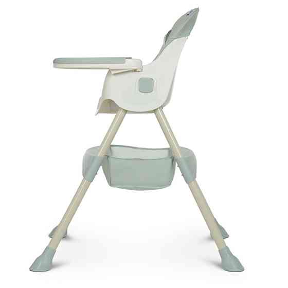 Стільчик для годування M 4136-2 Olive, складаний, 5-ти точковий, екошкіра Вінниця