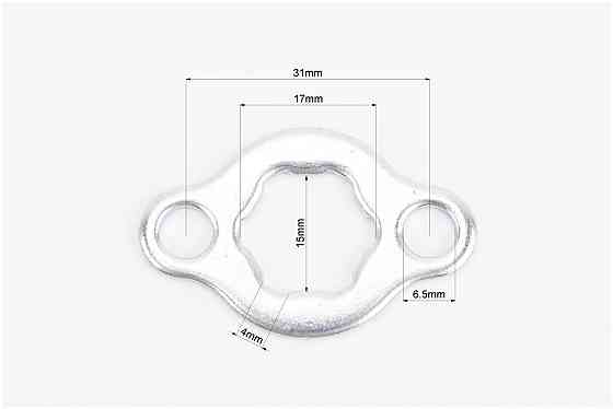 Шайба фіксатор передньої зірки + болти Київ