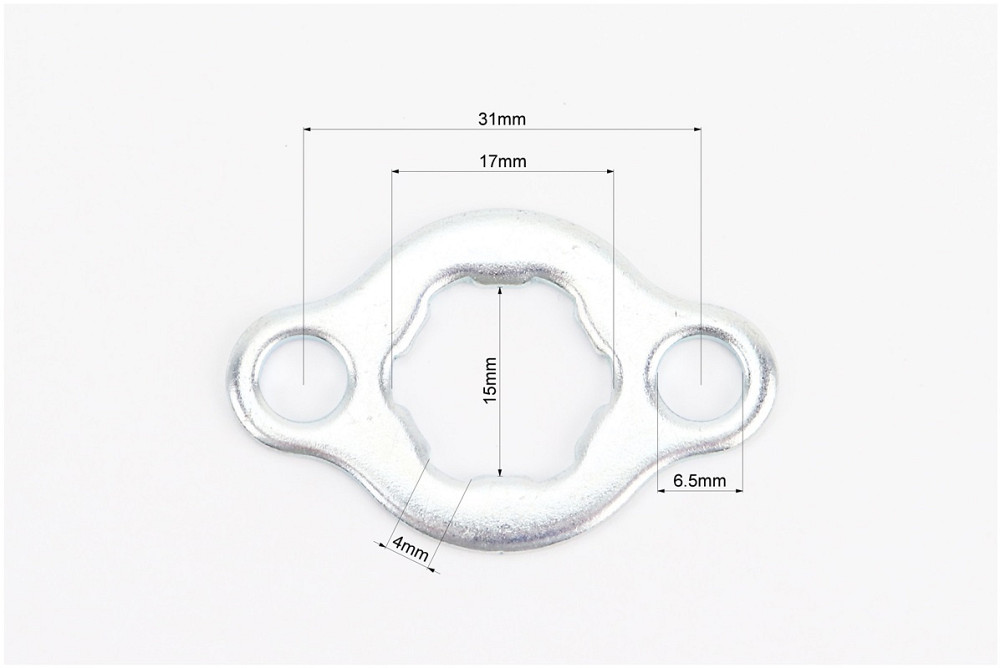 Шайба фіксатор передньої зірки + болти Київ - фото 2