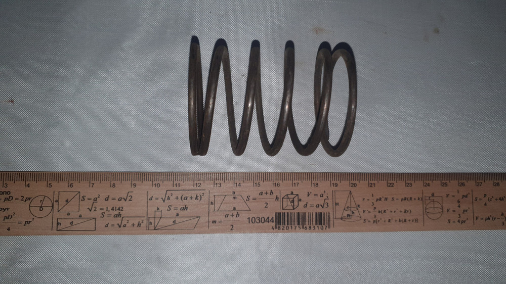Пружина стиснення 51х67х3.5 мм. СССР. Харків - фото 1
