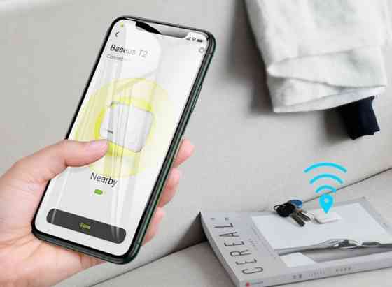 Брелок для пошуку Baseus Intelligent T2 Ropetype anti-los device ZLFDQT2-02 (Білий) Николаев