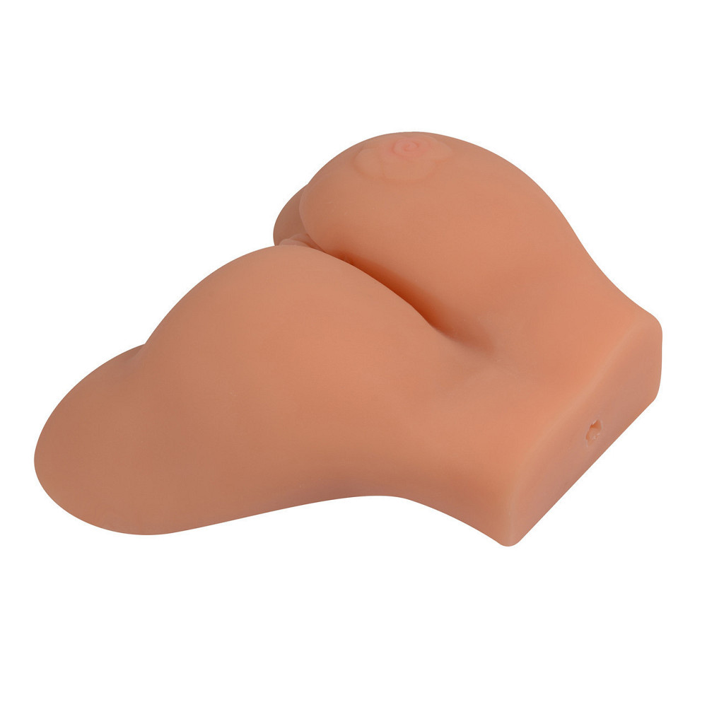 Мастурбатор реалистичный вагина и анус с вибрацией Flower Plum Sex Aura Киев - изображение 5
