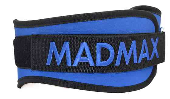 Пояс для важкої атлетики MadMax MFB-421 Simply the Best неопреновий Blue XXL Кам'янське