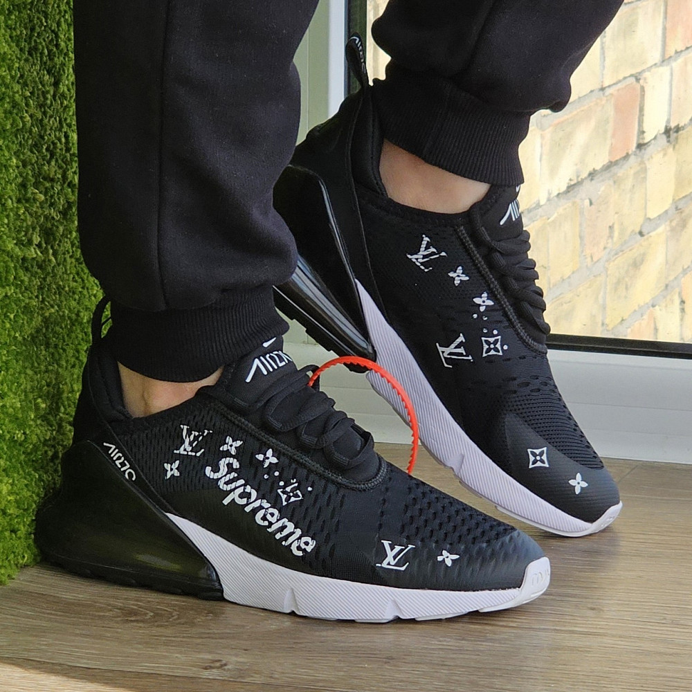 Кросівки Nike 270 Чоловічі Чорні Найк з Амортизацією Тканинні Літні Сіточка (розміри: 41,42,43,44,45) — 001 Дніпро - фото 2