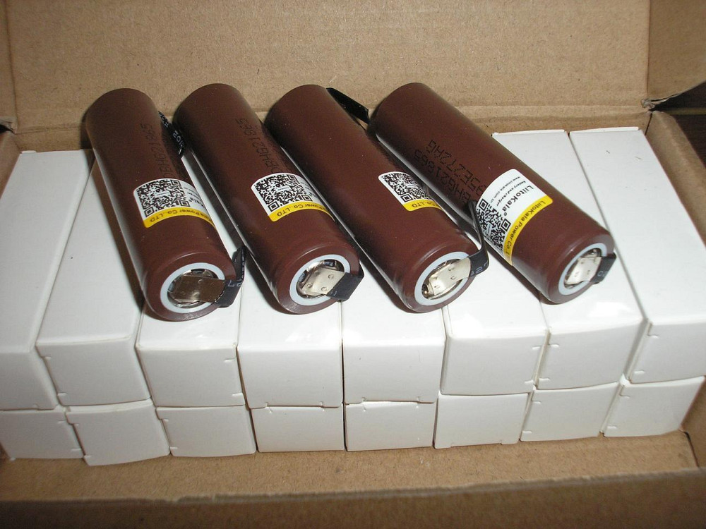 Аккумулятор 18650 HG2 3000mAh 3.7V 20А под пайку Киев - изображение 5