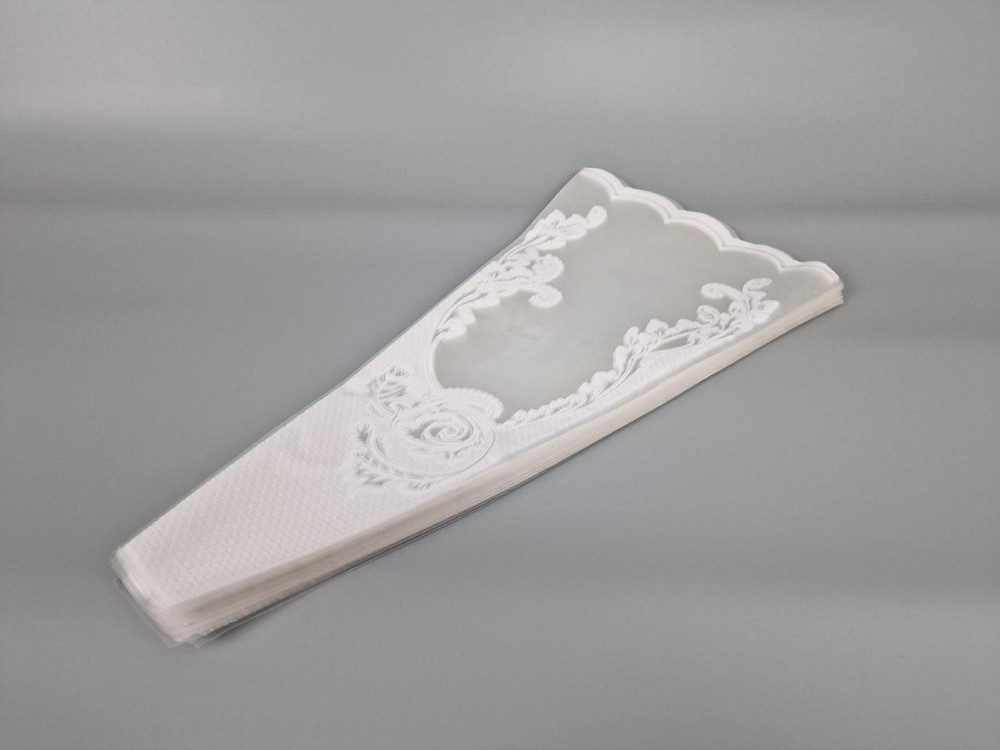 Упаковка конус под цветы h60/ 7низ/31верх(100 шт) узор 166 (2) (100 шт) Харьков - изображение 2