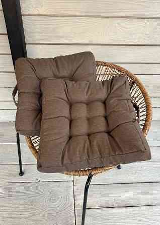 Подушка для стільців (50x50х8 см) Decorator Sawana колір світло-коричневий 84-133 Київ