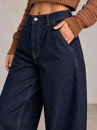 Джинси жіночі It’s Basic 2952-7W6-50 Skater Jeans банани неварені темно-сині, темно-синій, 34, 34, 72 см, 98 см Київ