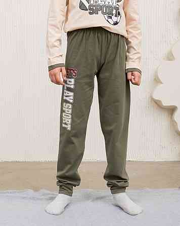 Пижама подростковая комплект со штанами на мальчика - Sport Tom John 89944 Киев