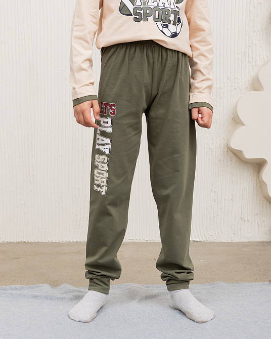 Піжама підліткова комплект зі штанами на хлопчика — Sport Tom John 89944 Київ - фото 4