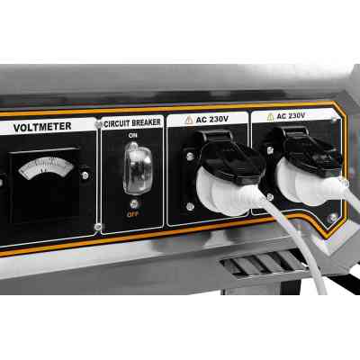 Генератор Graphite 230V (1 фаза), 2/2.2kW, ручний старт, AVR, 40кг (58G904) Вінниця