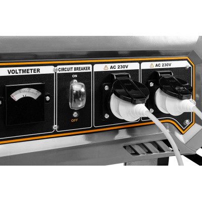 Генератор Graphite 230V (1 фаза), 2/2.2kW, ручний старт, AVR, 40кг (58G904) Вінниця - фото 6