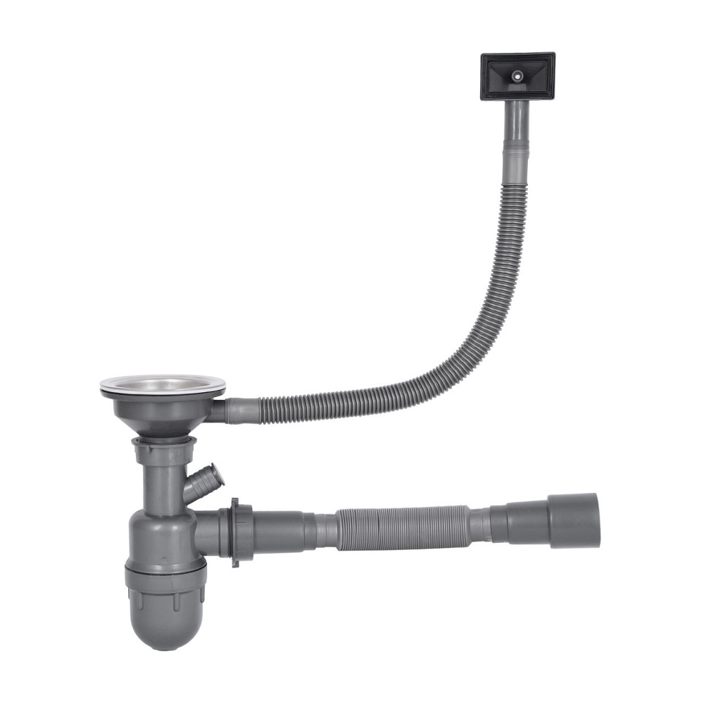Кухонная мойка Brinex 5050 0,6 мм Satin (BRIN5050SAT06) Киев - изображение 8