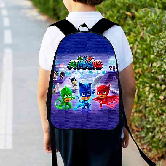 Рюкзак дитячий Герої в масках "PJ Masks" 34х27см, міський ранець для хлопчика з принтом (00451) Київ