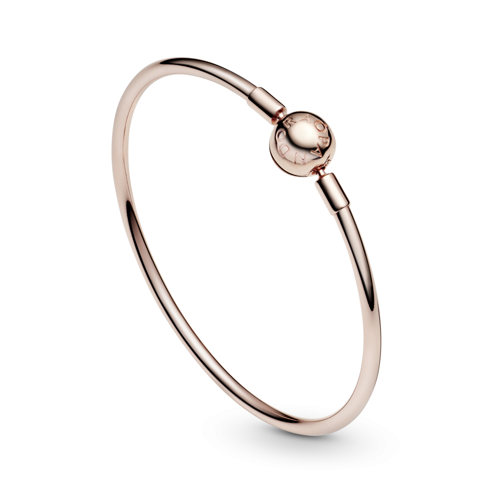 Серебряный браслет для шармов Пандора -бэнгл 587132MasterSem Киев - изображение 4