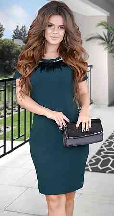 Гарне плаття з пір'ям (46) Київ